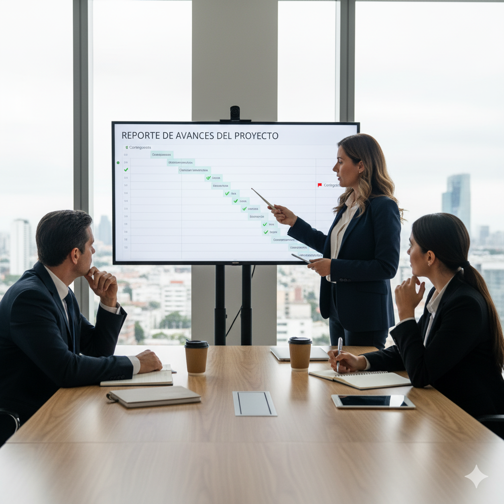 Comunicación y reporte de avances del proyecto